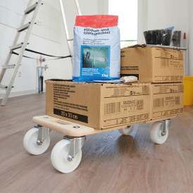 Basic Wooden Dolly 400kg