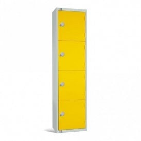 Big Volume Coloured Steel Lockers with Cam/Key Lock- 450 x 450 mm