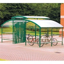 Bike Compound Shelter with or without security canopy