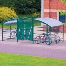Bike Compound Shelter with or without security canopy