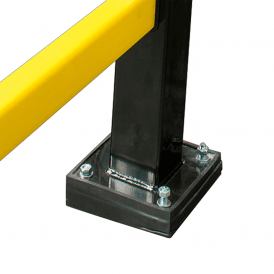 Black Bull Impact Protection Barrier System Galvanised And Powder Coated