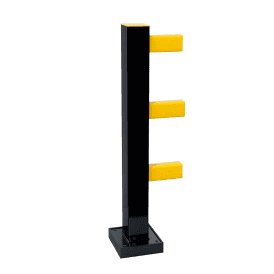 Black Bull Impact Protection Barrier System Powder Coated