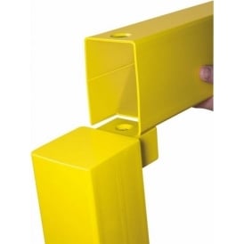 Black Bull Steel Impact Protection Railing System