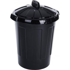 Black Dustbin 80lt