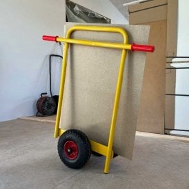 Board & Panel Trolley with Handle and Puncture Proof Tyres 200kg
