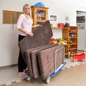 Board Trolley with 5 Support Bars 150kg
