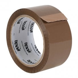 Brown Packaging Tape 50mm Wide 36 Rolls