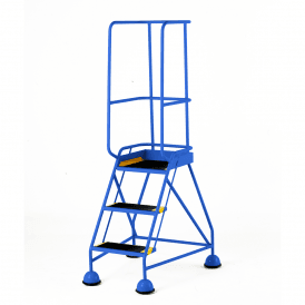 BSI Kitemarked Dome Feet Mobile Safety Steps 2 - 5 Anti-slip Treads - BS EN131-7