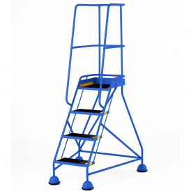 BSI Kitemarked Dome Feet Mobile Safety Steps 2 - 5 Anti-slip Treads - BS EN131-7