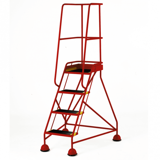 BSI Kitemarked Dome Feet Mobile Safety Steps 2 - 5 Anti-slip Treads - BS EN131-7
