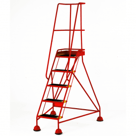 BSI Kitemarked Dome Feet Mobile Safety Steps 2 - 5 Anti-slip Treads - BS EN131-7
