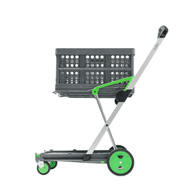 CLAX Plastic Folding Shelf Trolley 60kg