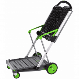 CLAX Plastic Folding Shelf Trolley 60kg