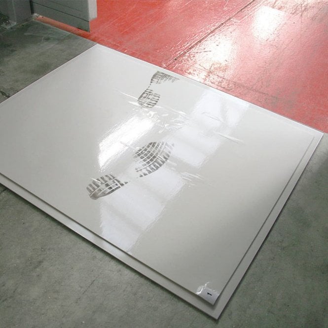 Clean-Step Bacteria/Dirt Control Tacky Mat & Replacement Pads