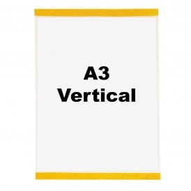 Clear Document Pockets - Magnetic & Self-adhesive