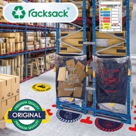 Clear Warehouse Recycling Sack
