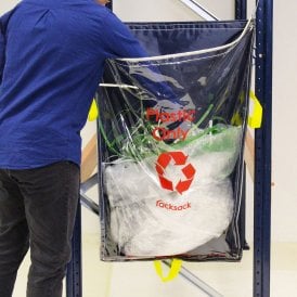 Clear Warehouse Recycling Sack