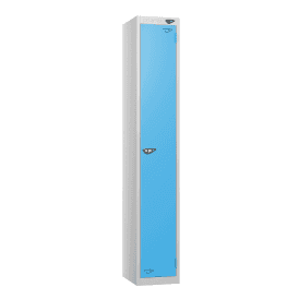 Coloured Door Steel Lockers with Cam/Key Lock 300mm Depth