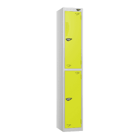 Coloured Door Steel Lockers with Cam/Key Lock 300mm Depth