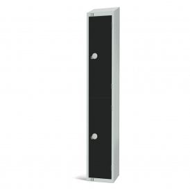 Coloured Lockers with Sloping Top with Cam/Key Lock - 300 x 450mm