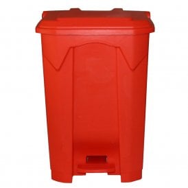 Coloured Plastic Pedal Bins 30lt, 50lt & 80lt
