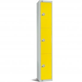 Coloured Steel Lockers with Cam/Key Lock - 300 x 300mm