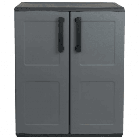 Compact Plastic Utility Cupboard