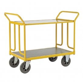Convertible 2 Shelf & Platform Trolley 1000 x 600mm 400kg