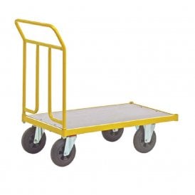 Convertible 2 Shelf & Platform Trolley 750 x 500mm 400kg