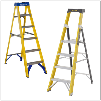 Fibreglass Step Ladders