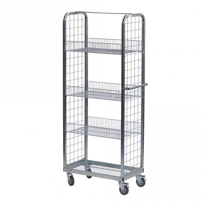 Display & Merchandise Picking Trolley with U Shelf 500kg