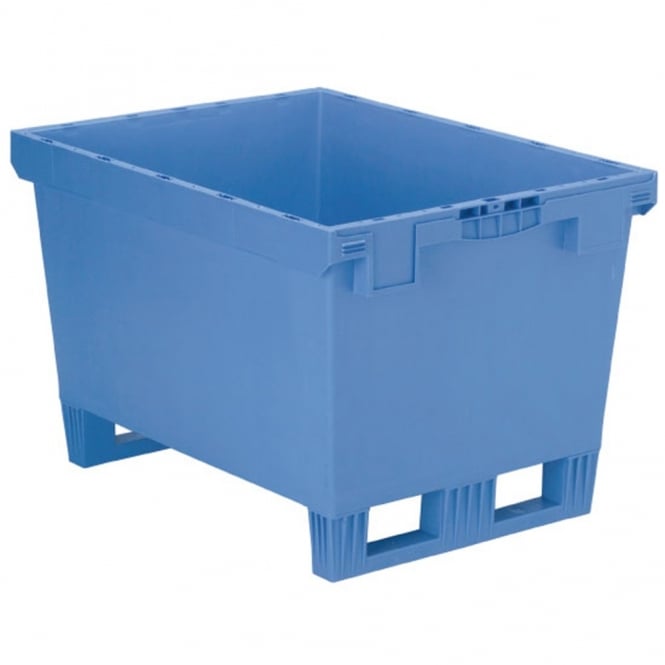 Distribution Containers with Fork Entry Shoes