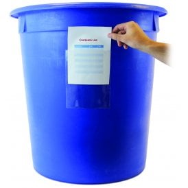 Document Pockets - Full Adhesive Backed