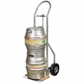 Double Keg Aluminium Sack Truck with Pneumatic Wheels 250kg