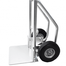 Double Keg Aluminium Sack Truck with Pneumatic Wheels 250kg