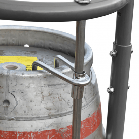 Double Keg Aluminium Sack Truck with Puncture Proof Wheels 250kg