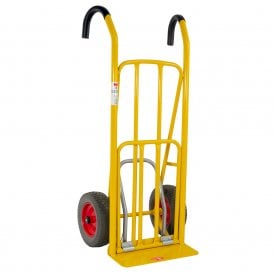 Easy Tip Steel Sack Truck with Pneumatic or Puncture Proof tyres 250kg