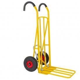 Easy Tip Steel Sack Truck with Pneumatic or Puncture Proof tyres 250kg