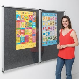 Eco-Colour® Aluminium Framed Tamperproof Notice Boards