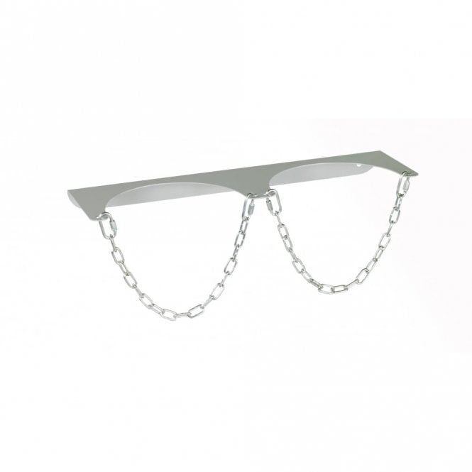 Economy Cylinder Wall Rack for 2 Cylinders