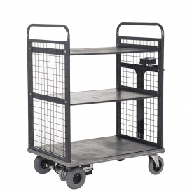 Electric Multishelf Distribution Trolley 600kg - 1100mm High
