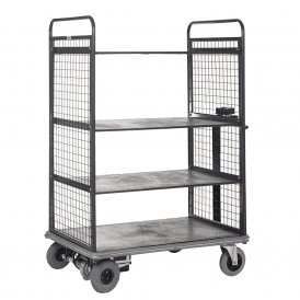 Electric Multishelf Distribution Trolley 600kg - 1500mm High