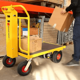 Electric Platform Truck 1000 x 600mm 500kg