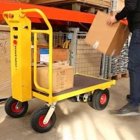 Electric Platform Truck 1250 x 600mm 500kg