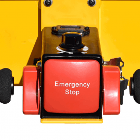 Electric Platform Truck with Boarded Sides 500kg