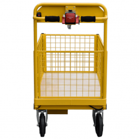 Electric Platform Truck with Removable Mesh Sides 500kg