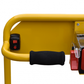 Electric Platform Truck with Removable Mesh Sides 500kg