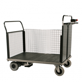Electric Platform Truck with Three Sides 600kg