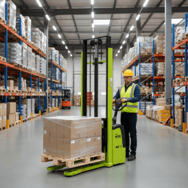 Electric Powered Stacker GX12/35 1200kg