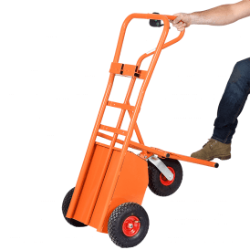 Electric Powered Steel Sack Truck for Moving Wheelie Bins 500kg